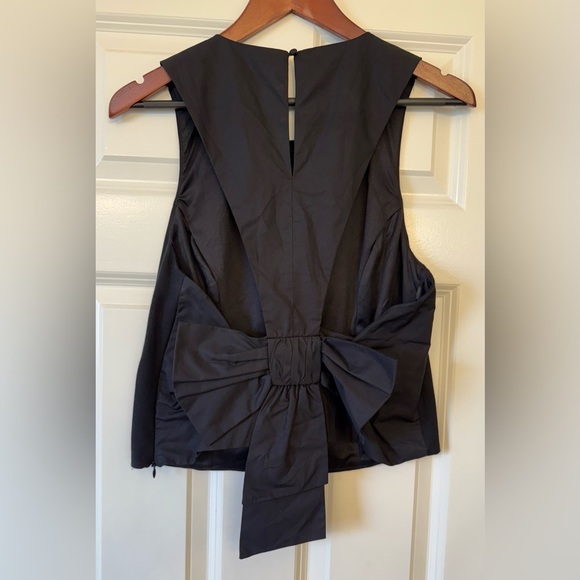 NWT Sunday in Brooklyn Anthropologie Woven Bow Back Tank Size XL - Picture 1 of 12